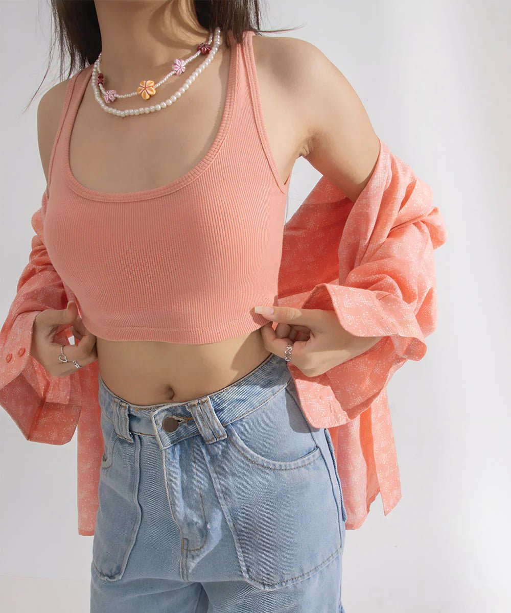 Blush Pink Crop - Top - Milaro