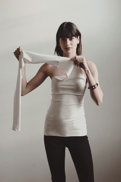 MILARO Soho One-Shoulder Mayfair Top