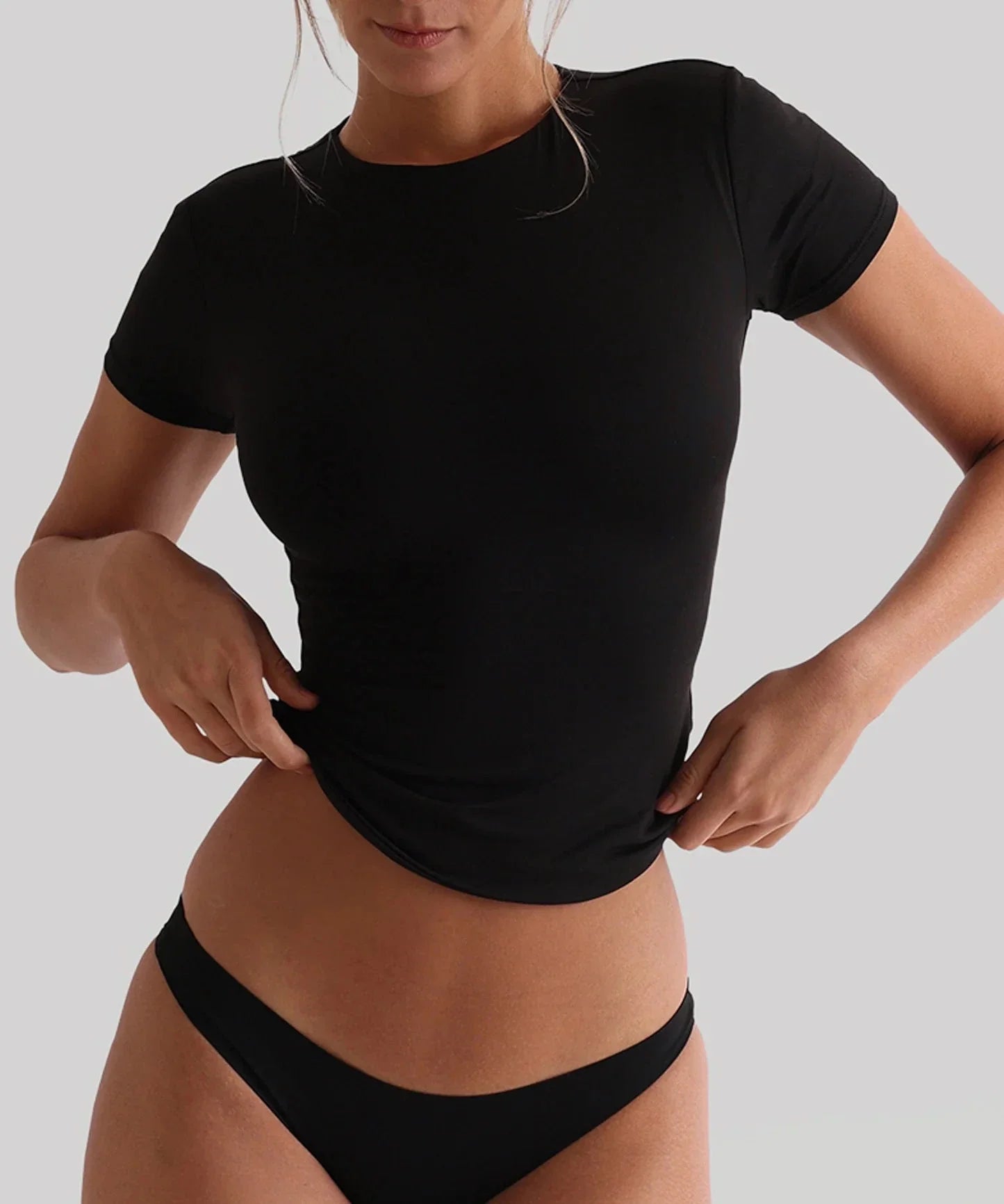 Second Skin T Shirt - No Bra Tee - Milaro