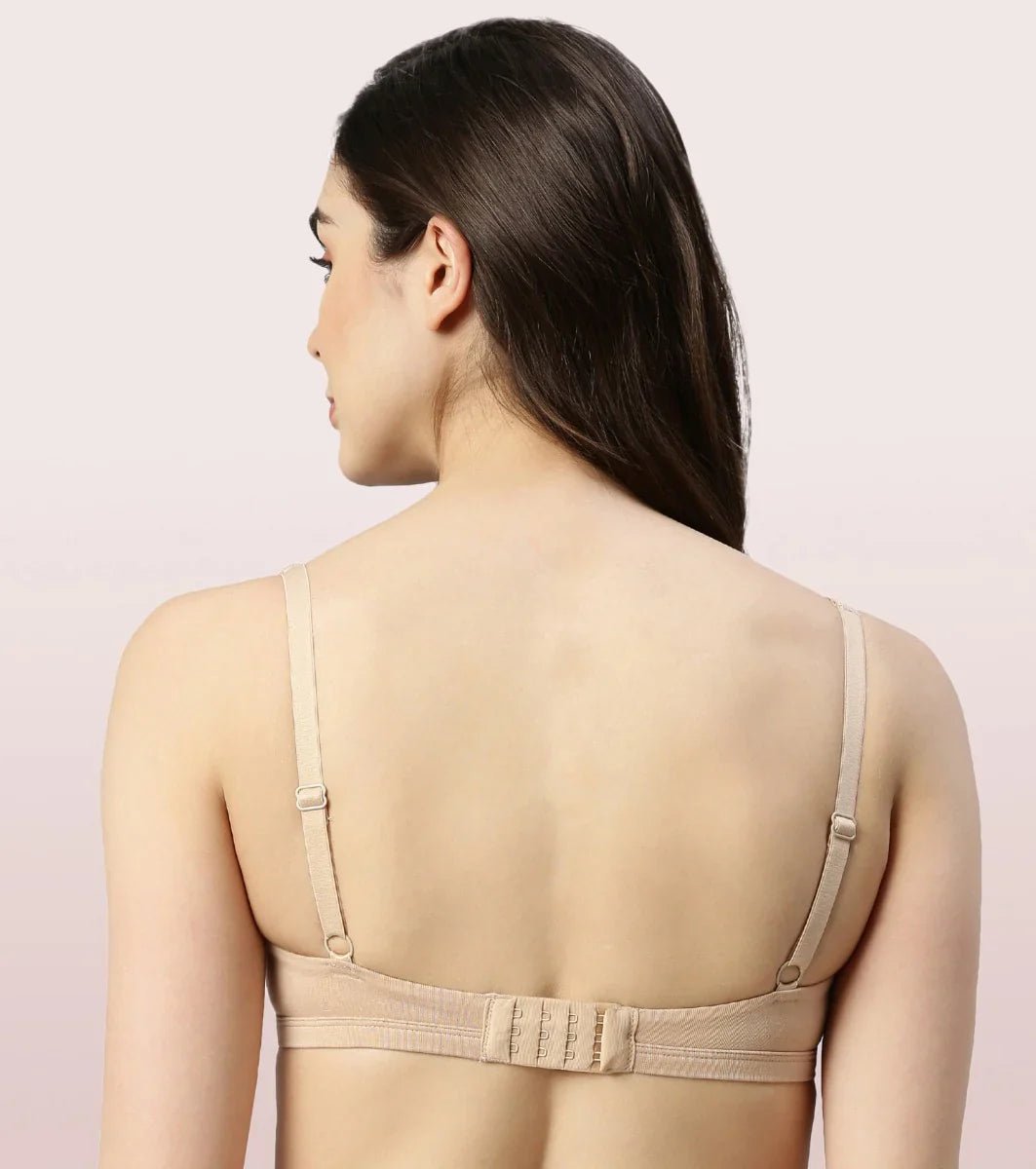 Softest Bra Ever - Cotton Seamless Bra Padded with Full Coverage - Milaro