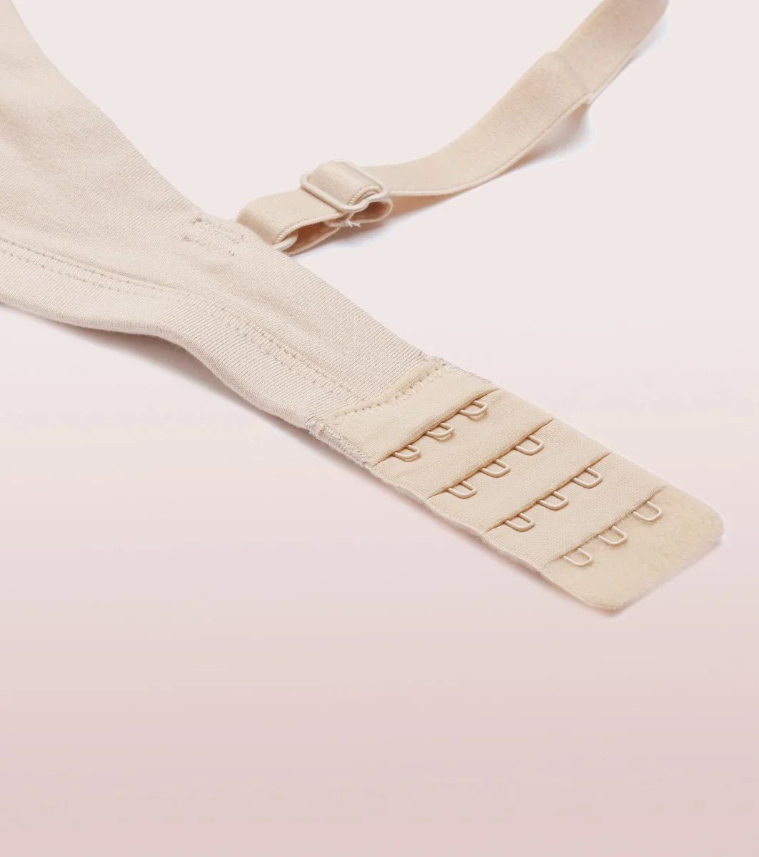 Softest Bra Ever - Cotton Seamless Bra Padded with Full Coverage - Milaro